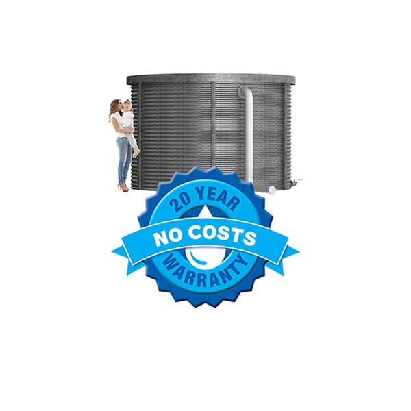 5000 Gallon Steel Water Tank