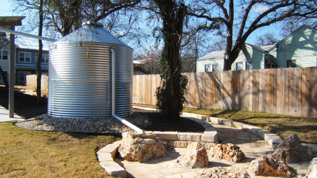 Chestnut Corner Rainwater Harvesting Tank